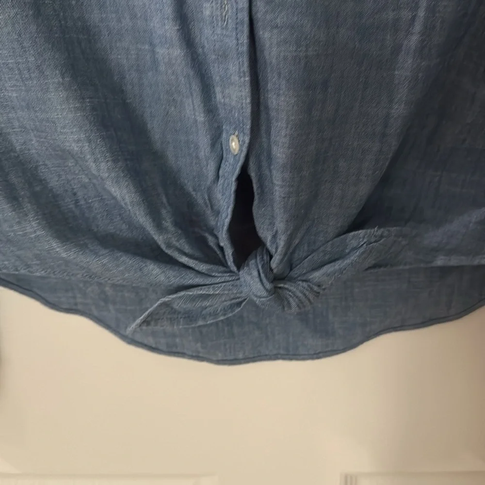 J. Crew Blue Casual Button Down Shirt xxs